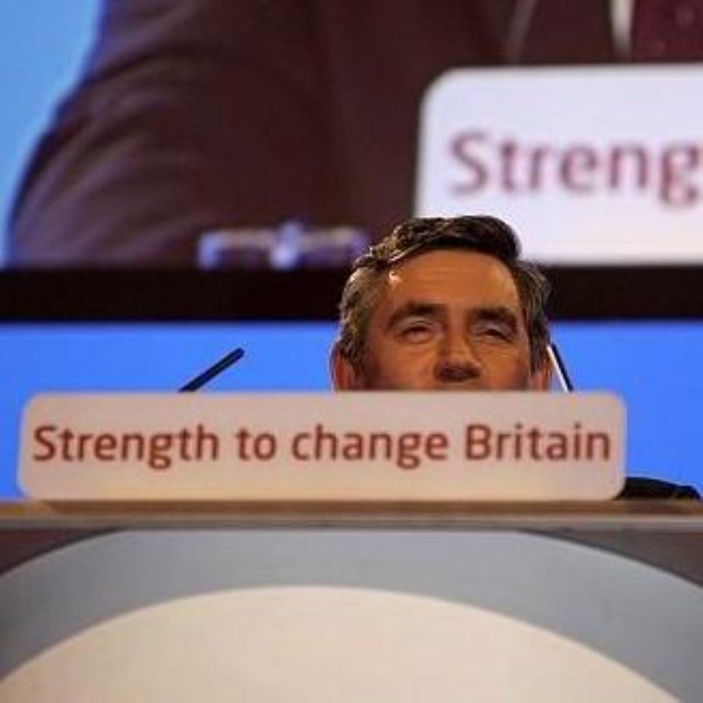 Things may be looking up for Gordon Brown