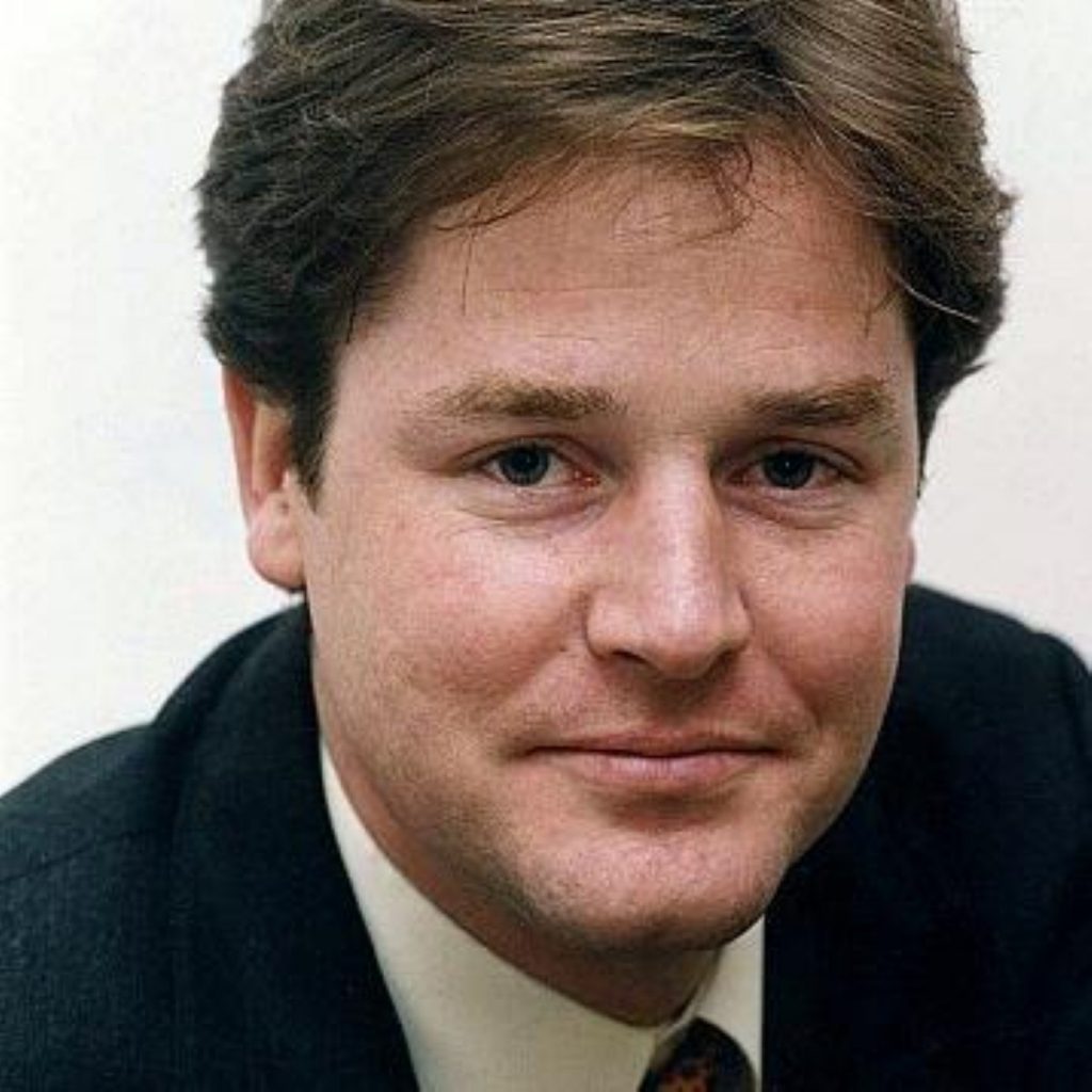 Nick Clegg: 