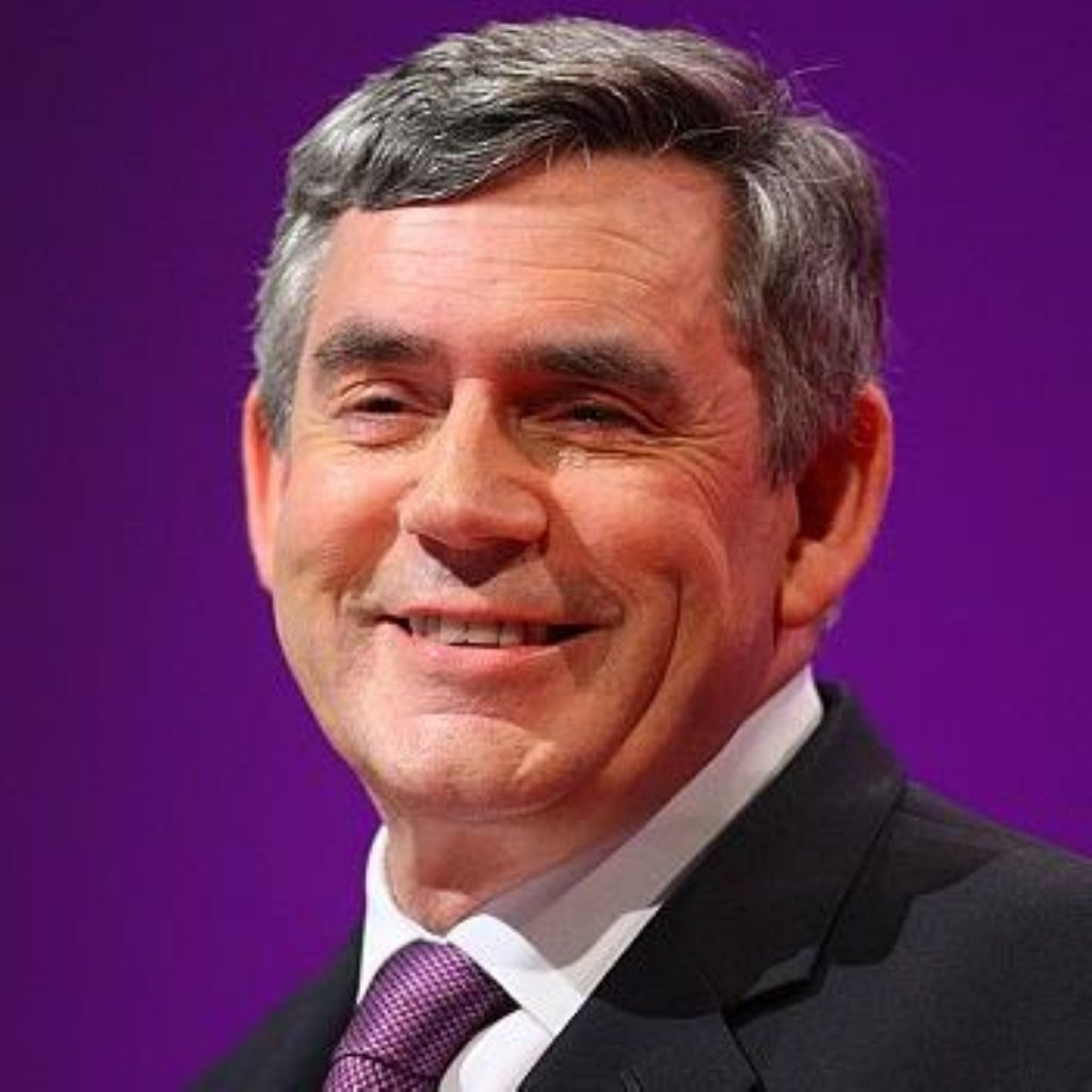 Gordon Brown has apologised for the inadvertent mistake