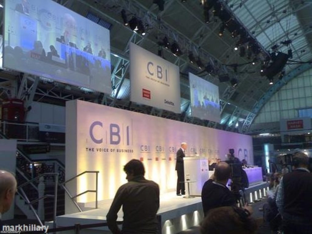 Business leaders gather for CBI conference in London
