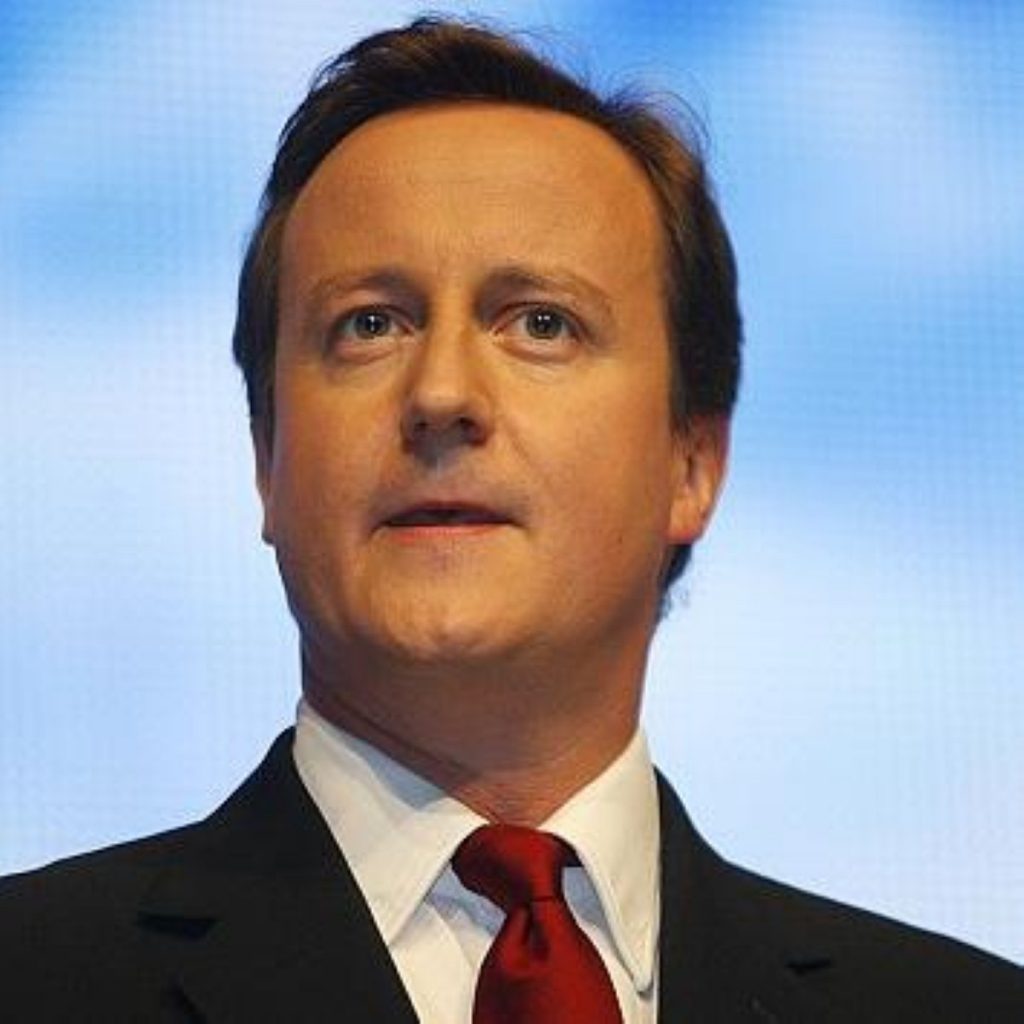 David Cameron extolled the government