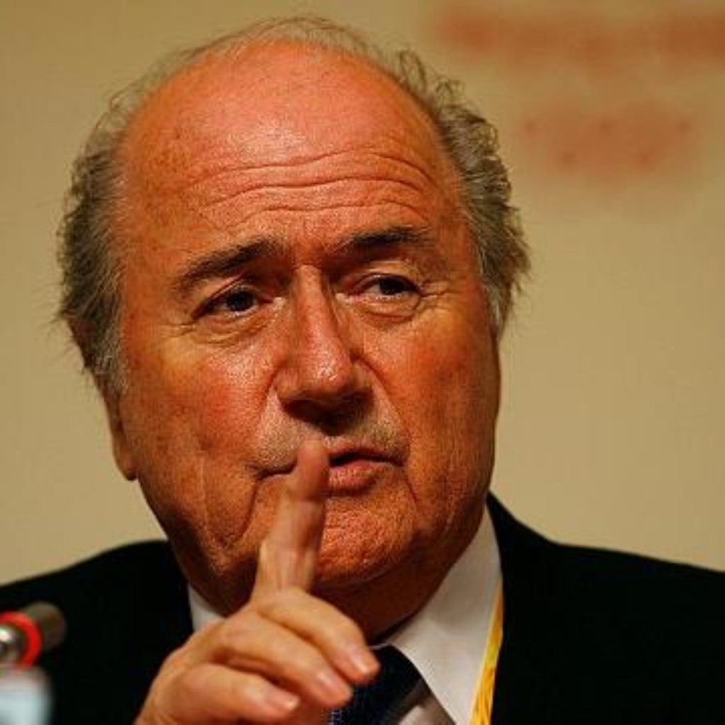 Blatter: 'Not only is our pyramid shaking but our ship has taken water'
