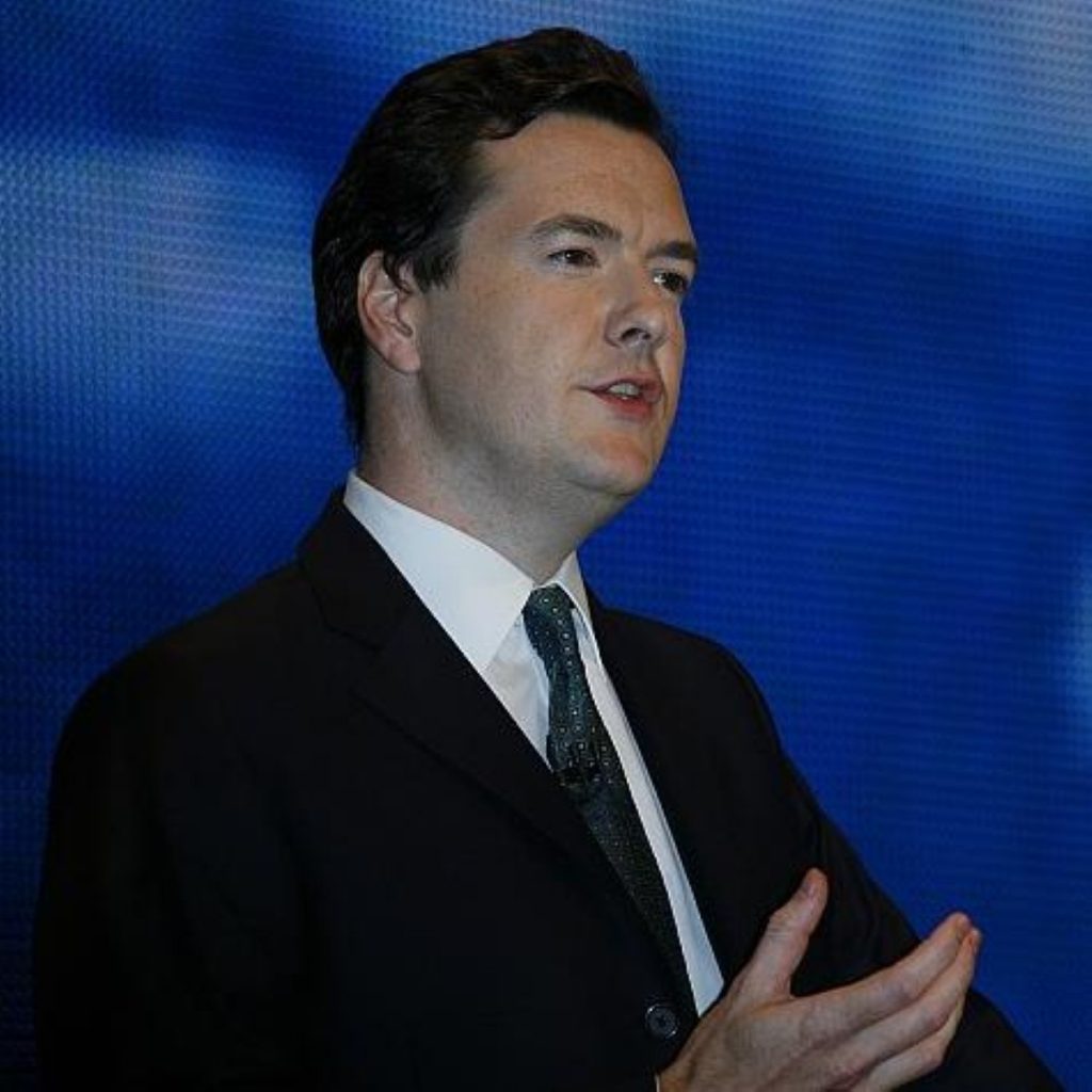 Osborne: Credit easing scheme is possible because of deficit reduction