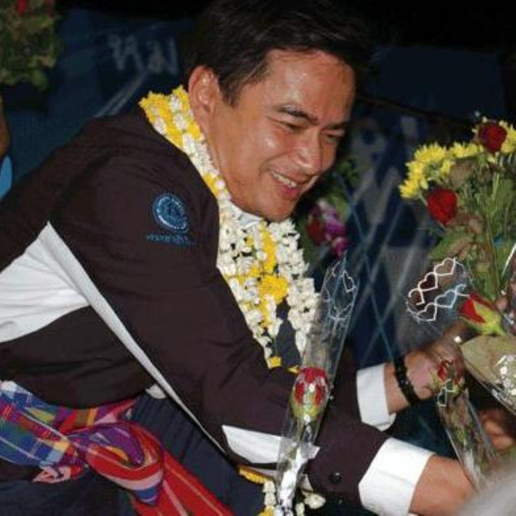 Abhisit Vejjajiva - Image licensed under Creative Commons Attribution 3.0 License