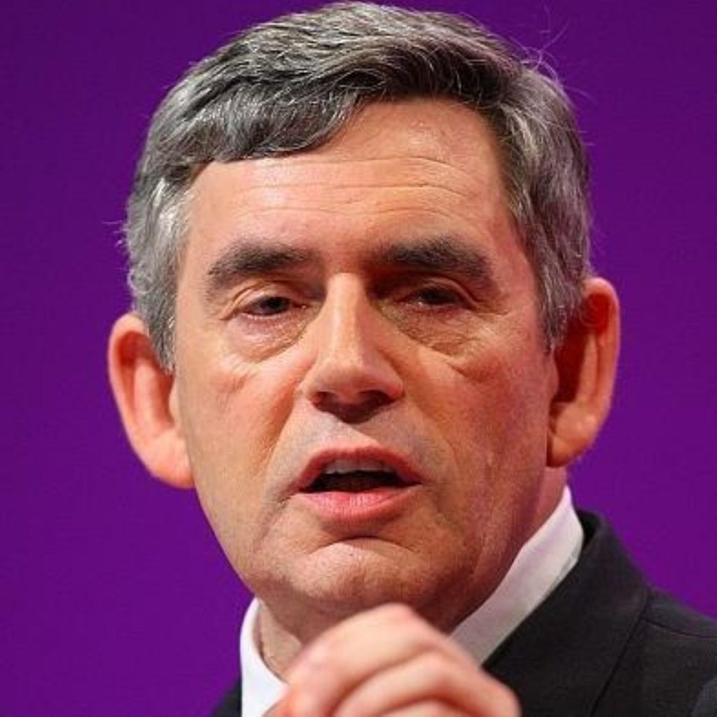 Gordon Brown has lost support after email smear scandal