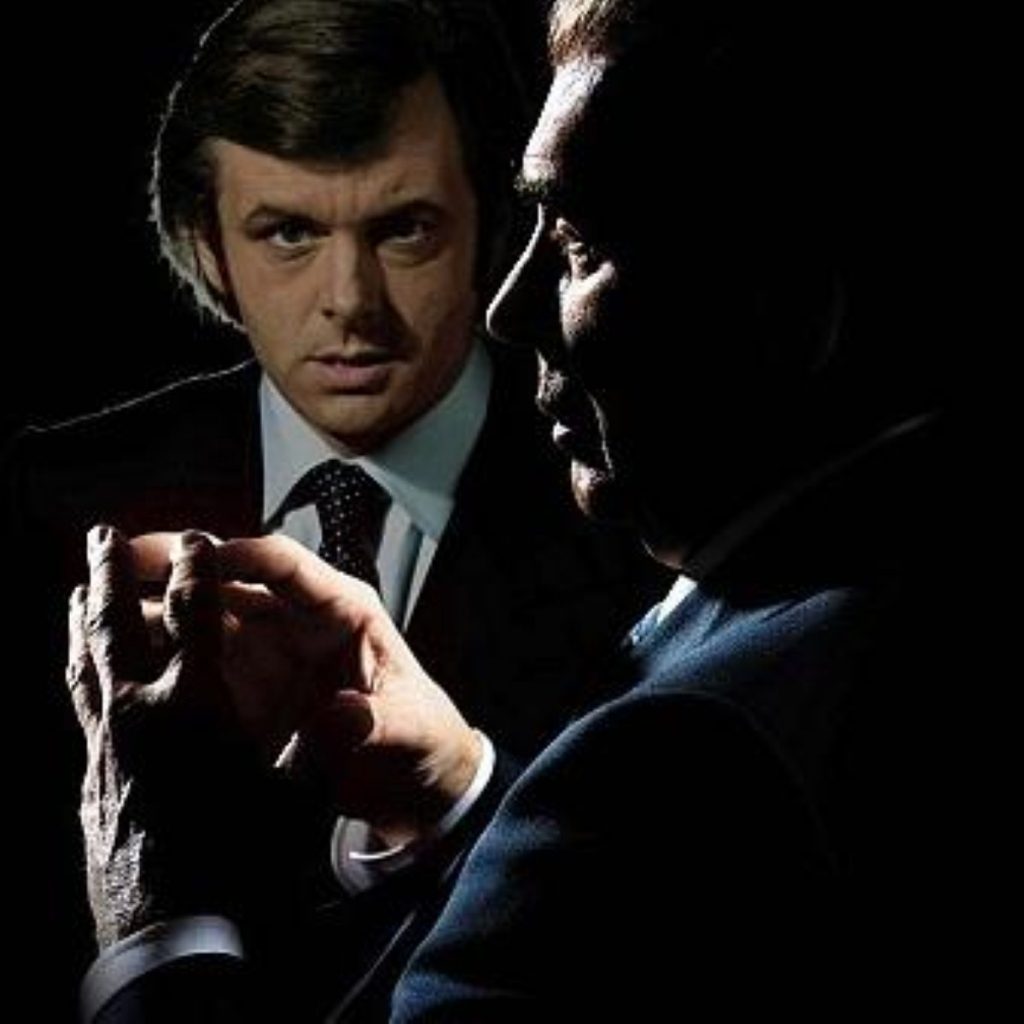 A still from the recent Frost/Nixon film