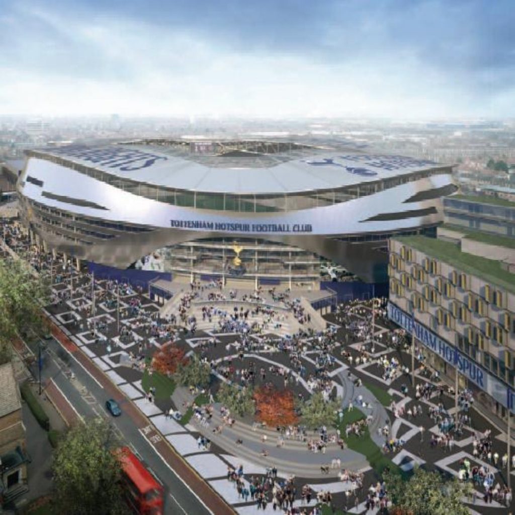 The new White Hart Lane - home of the so-called 