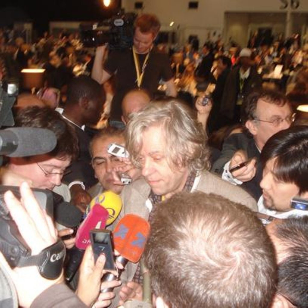 Bob Geldof comes out against independence