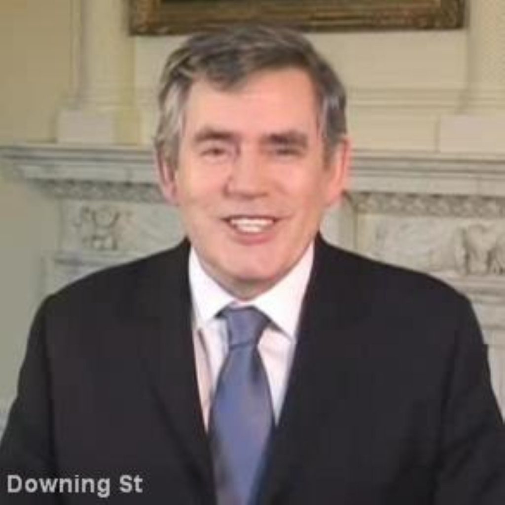 Gordon Brown announcing his proposals last week
