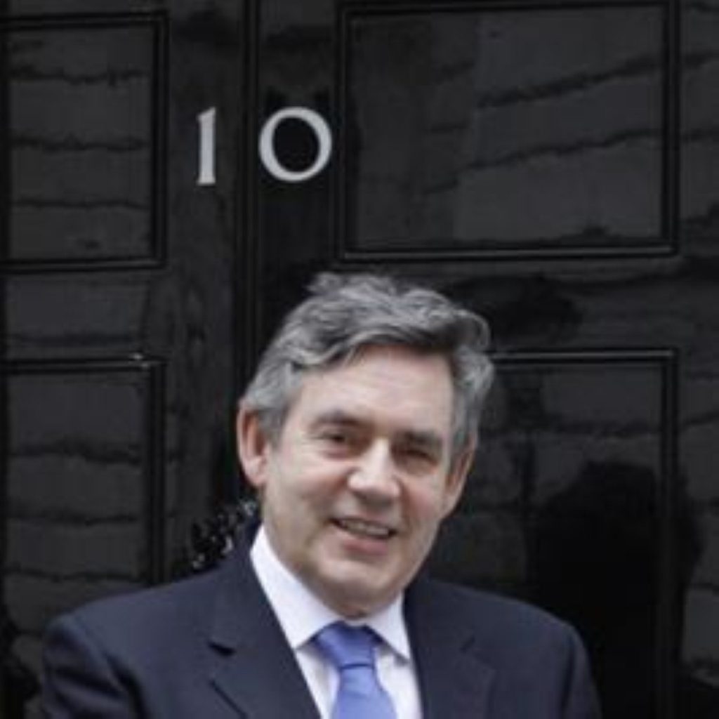 Gordon Brown, prime minister