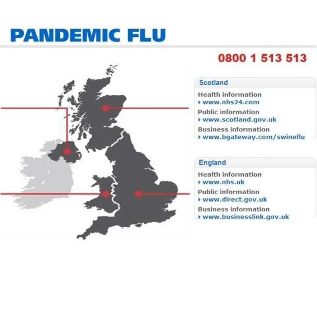 The National Pandemic Flu Service has launched online