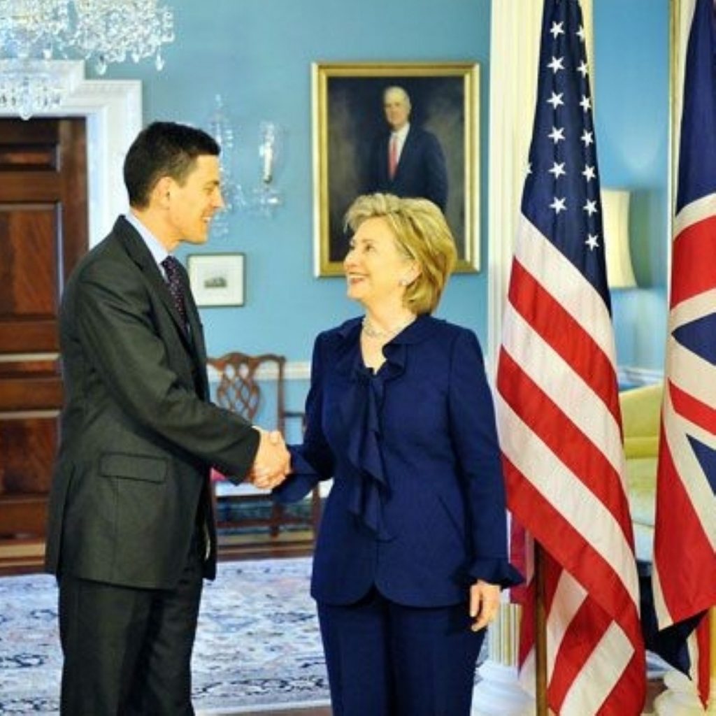 Miliband meets Hillary Clinton, a product of the open primary system
