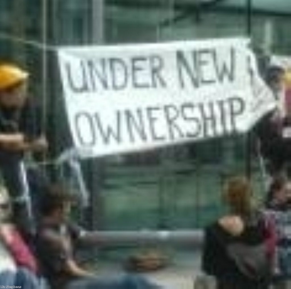 Climate Camp protestors