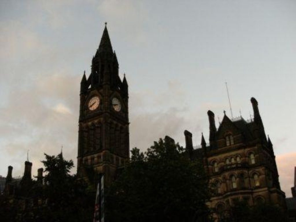 Things look black at Manchester town hall