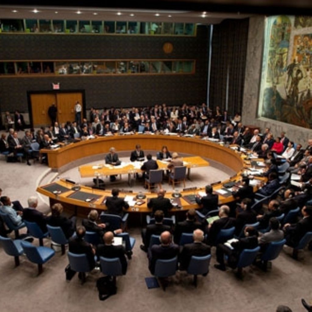 UN security council resolution calling on Syria violence to end immediately was blocked by China and Russia