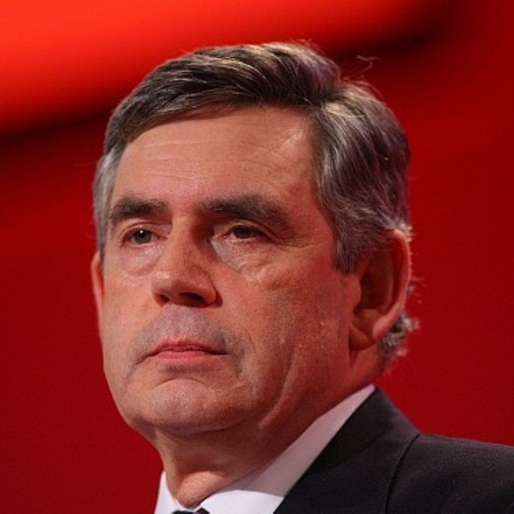 Gordon Brown talks openly about the loss of his daughter this weekend