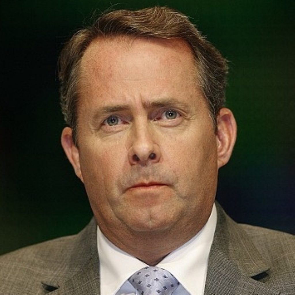 Liam Fox: 'I have apologised to the prime minister'