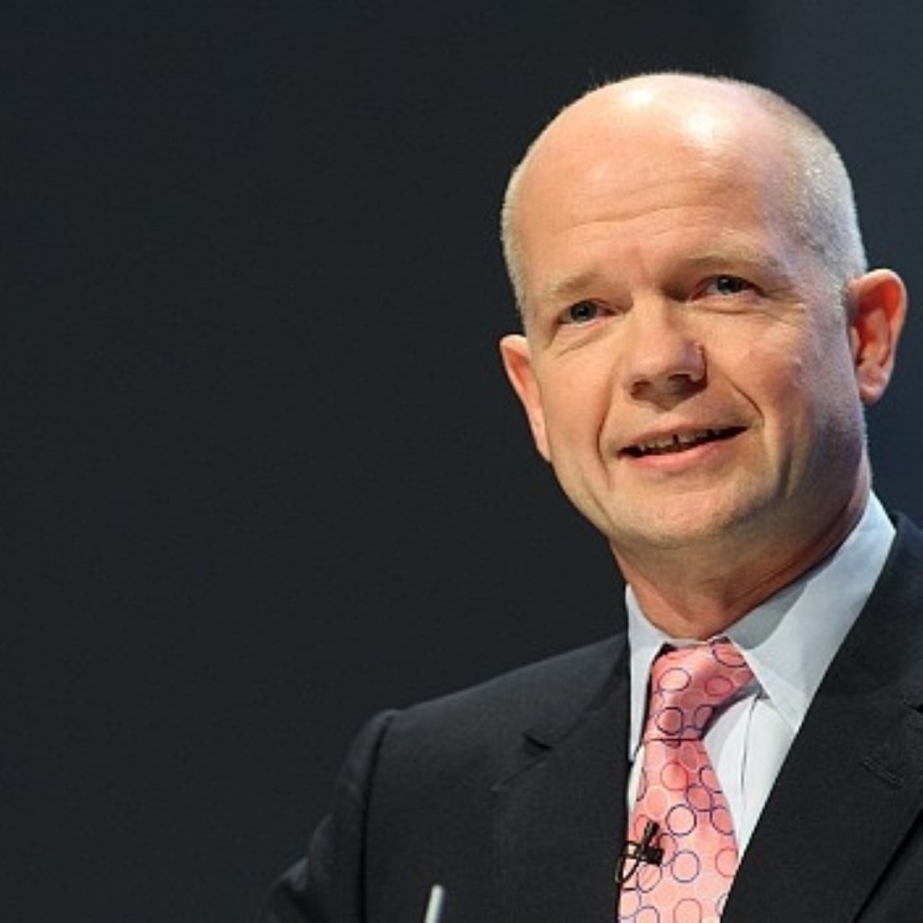 William Hague is in Moscow today to meet with Sergei Lavrov
