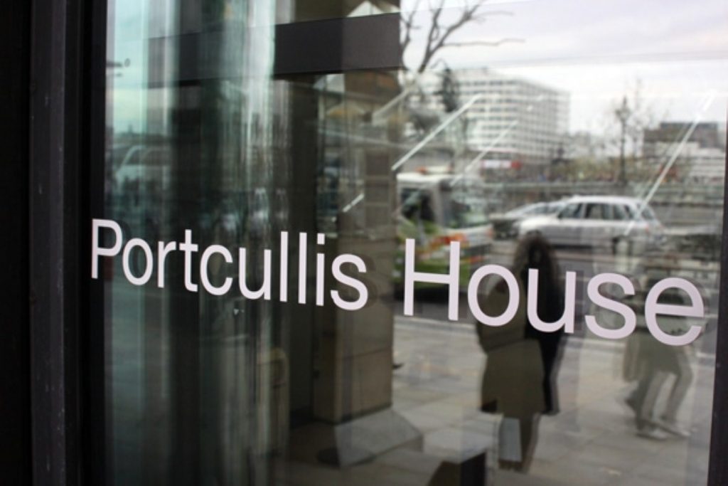 Portcullis House, where many MPs' offices are based.