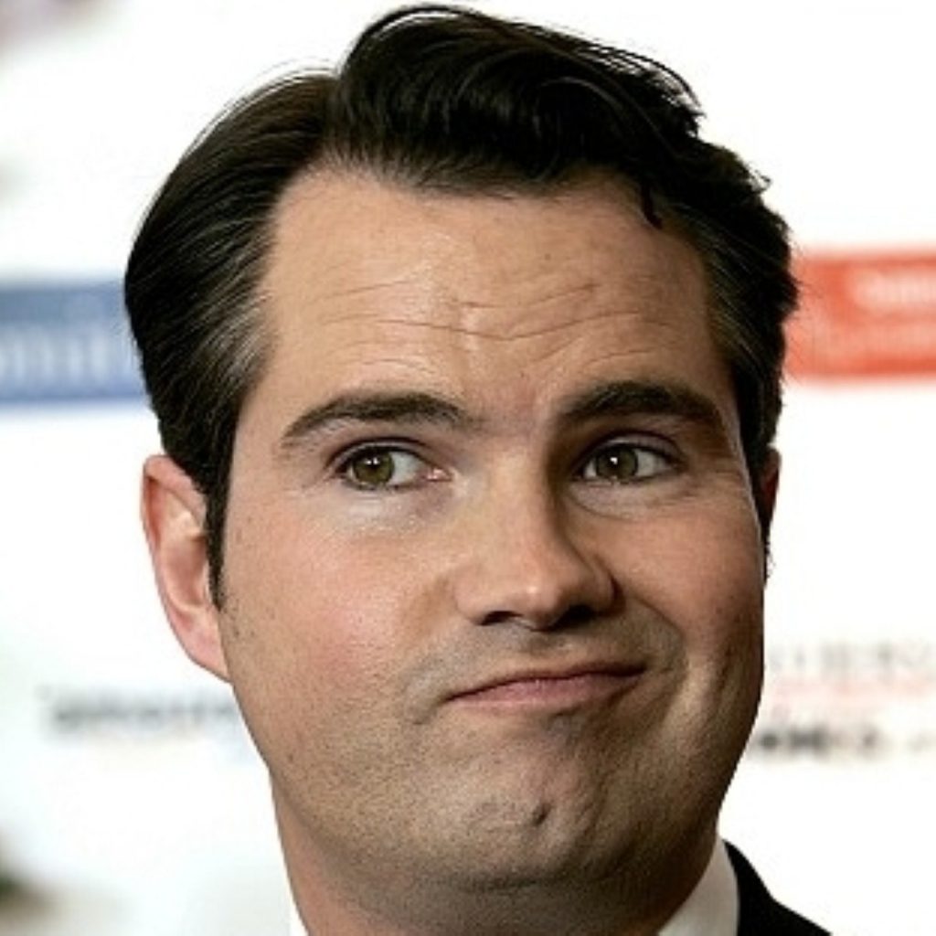 Unimpressed: Jimmy Carr has been severely criticised for his tax arrangements.