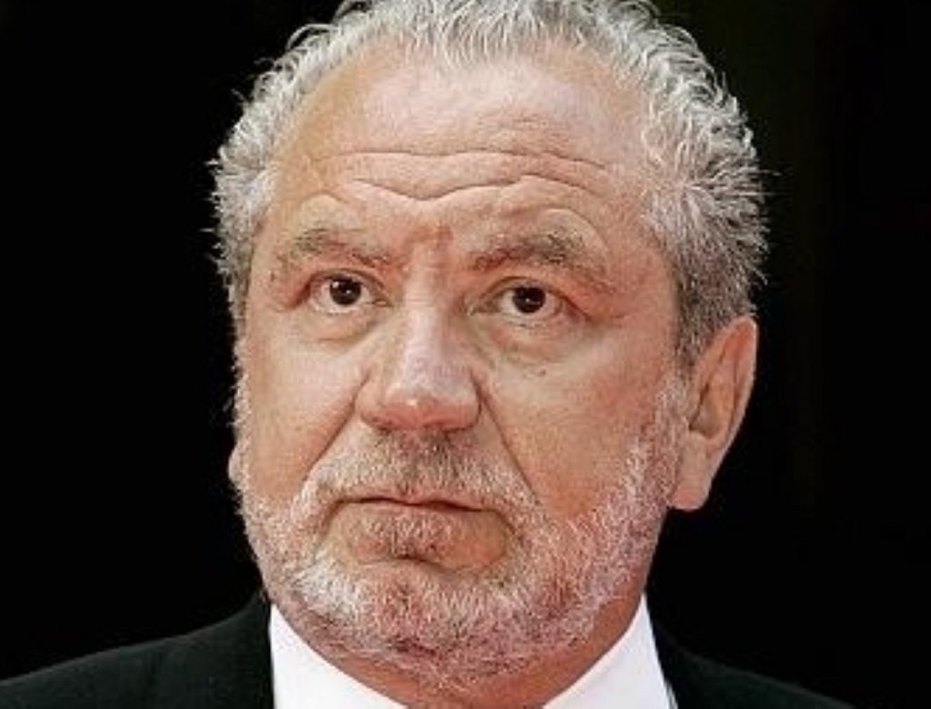 Lord Sugar, appointed to small business taskforce