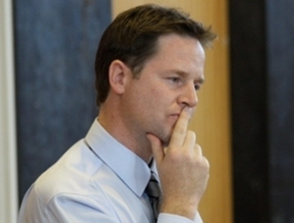 Nick Clegg in confrontational mode over Scottish independence
