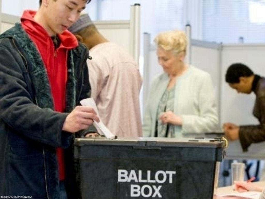 A 14-year-old boy is reported to have voted in Wyre and Preston north
