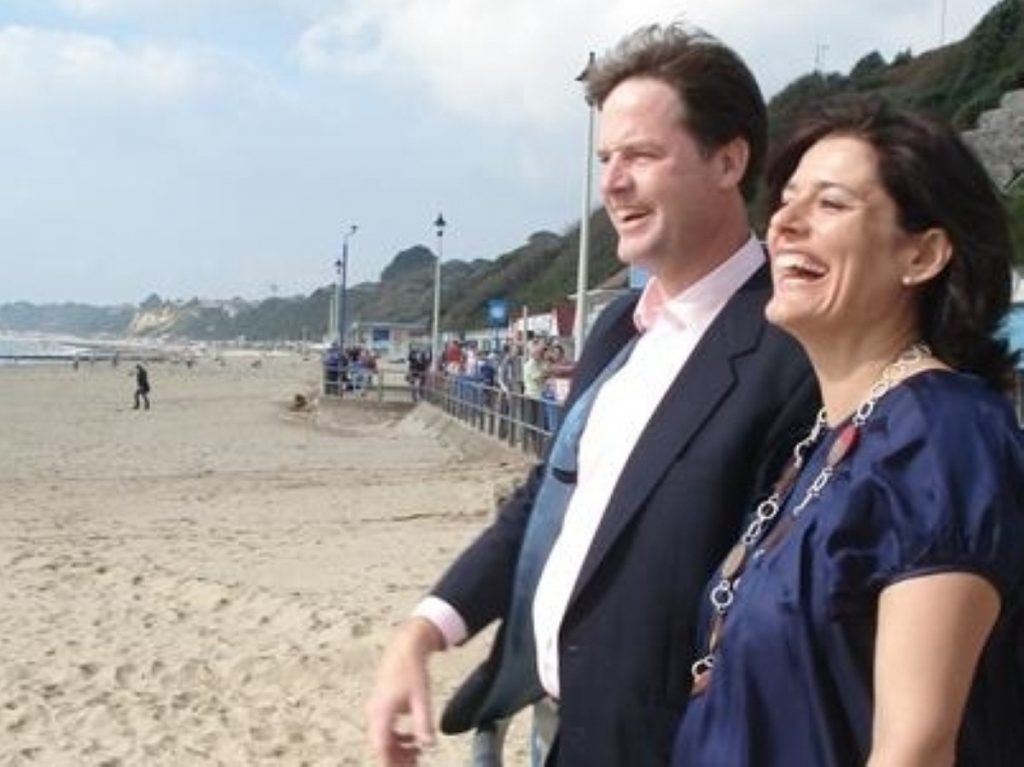 Nick Clegg: "I led a mutiny over something at school, but I can