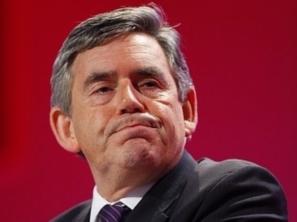 Gordon Brown appears to be struggling, even with Labour bloggers