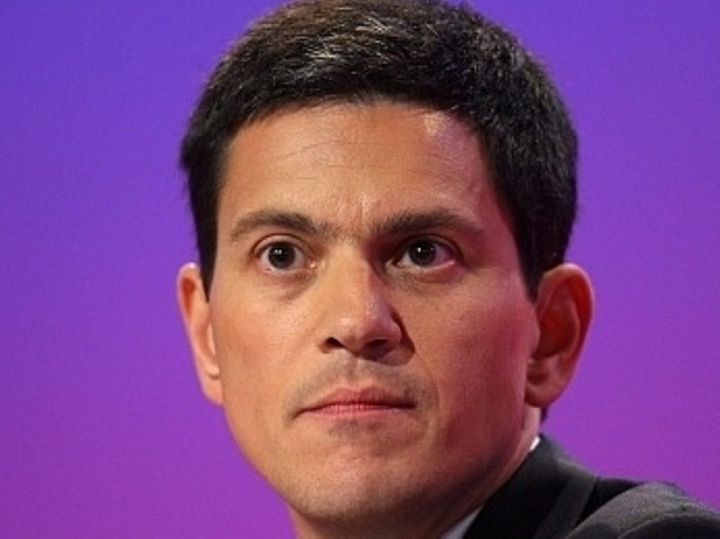 David Miliband appealed to former Labour supporters