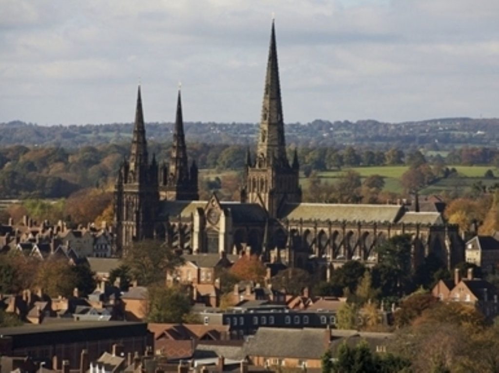 Lichfield cathedral