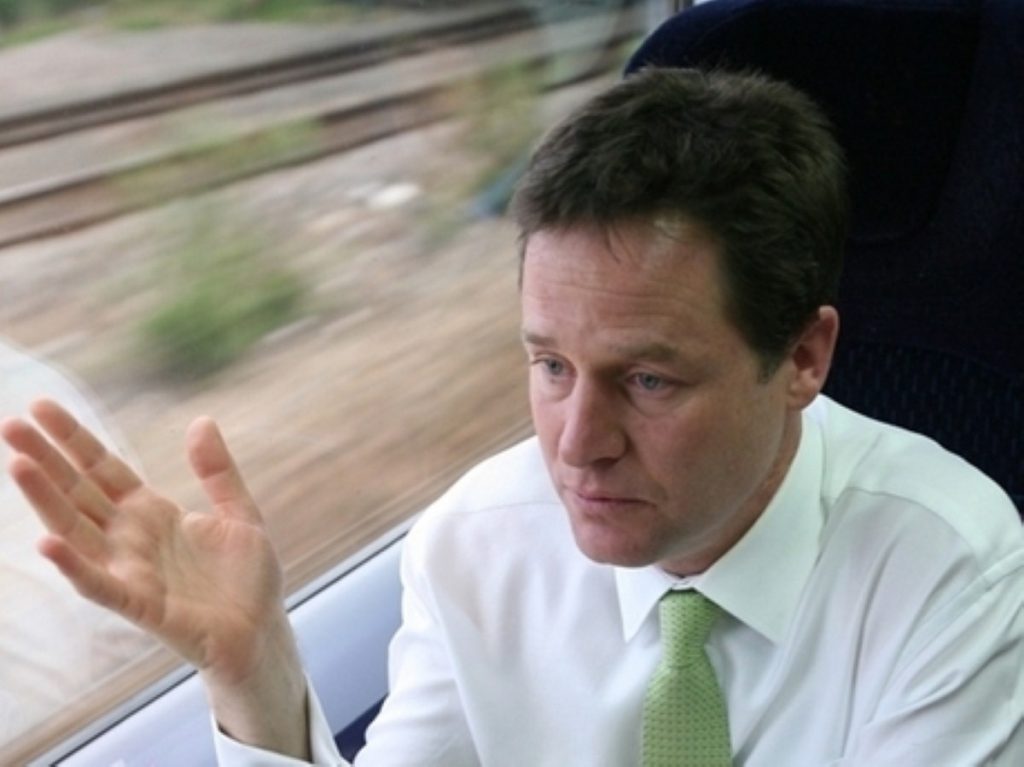 Clegg will open talks for a coalition without preconditions