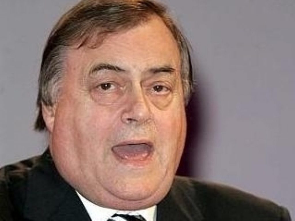 John Prescott will contest Humberside in November's police and crime commissioner elections