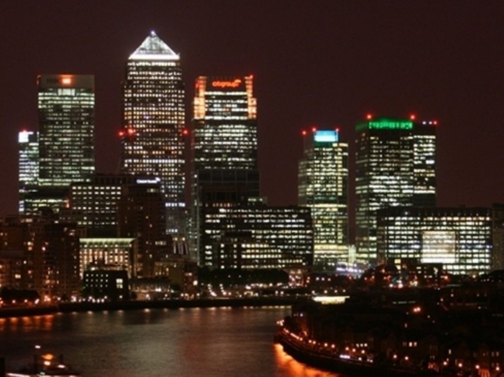 City bankers 'not convinced' by George Osborne, a survey found.