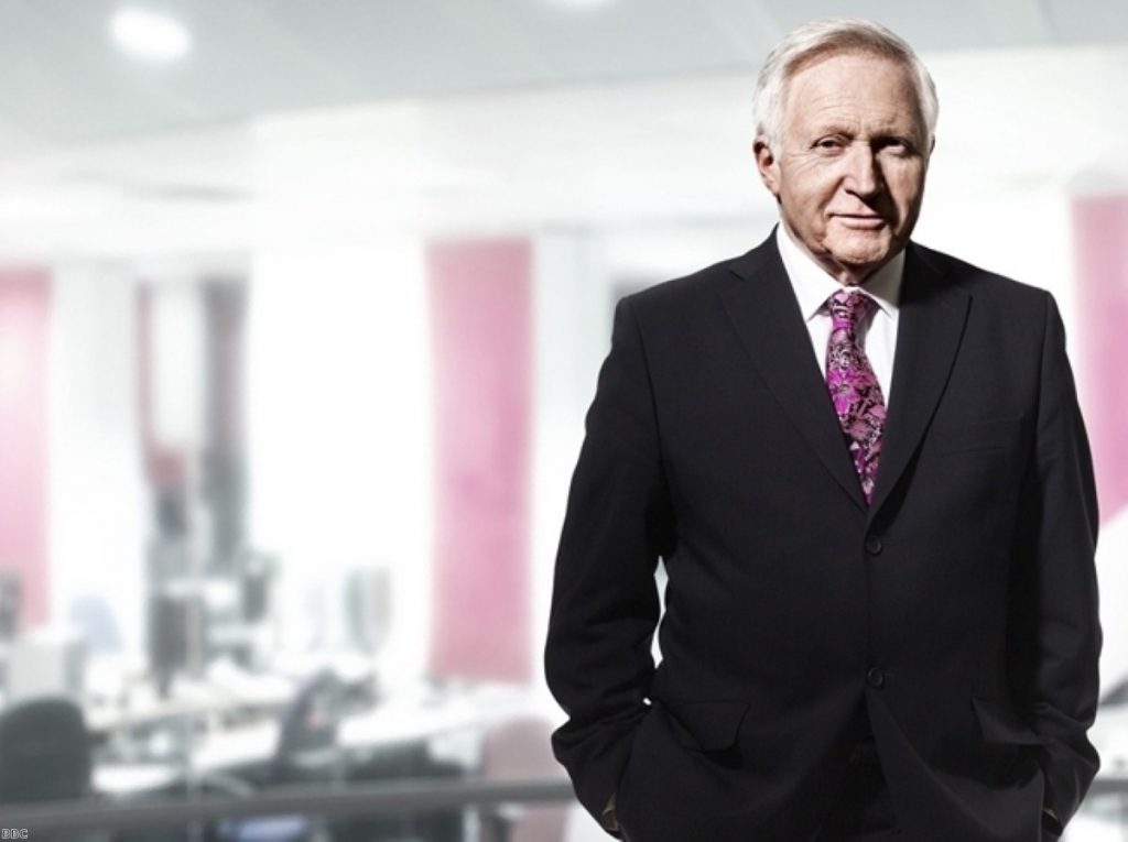 David Dimbleby chaired the final leaders' debate