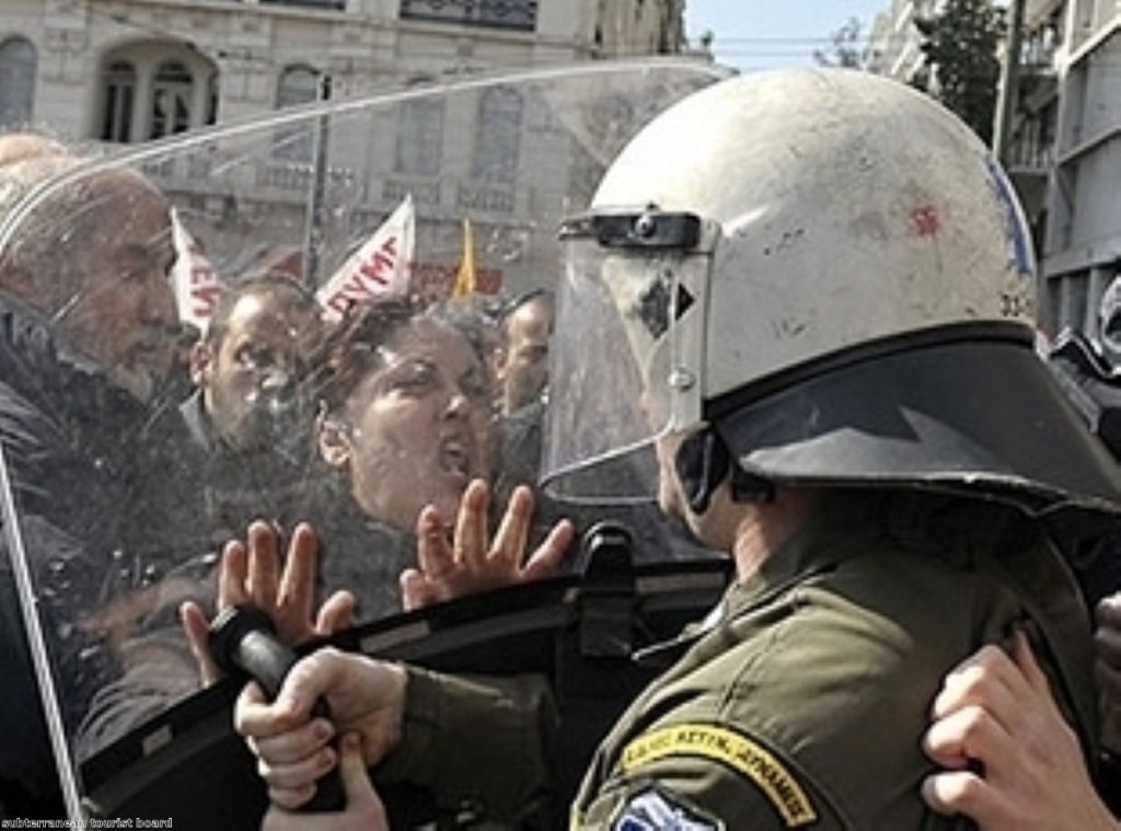 Unrest in Greece followed a lack of action