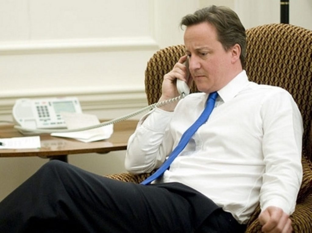 David Cameron's phone diplomacy targets EU budget