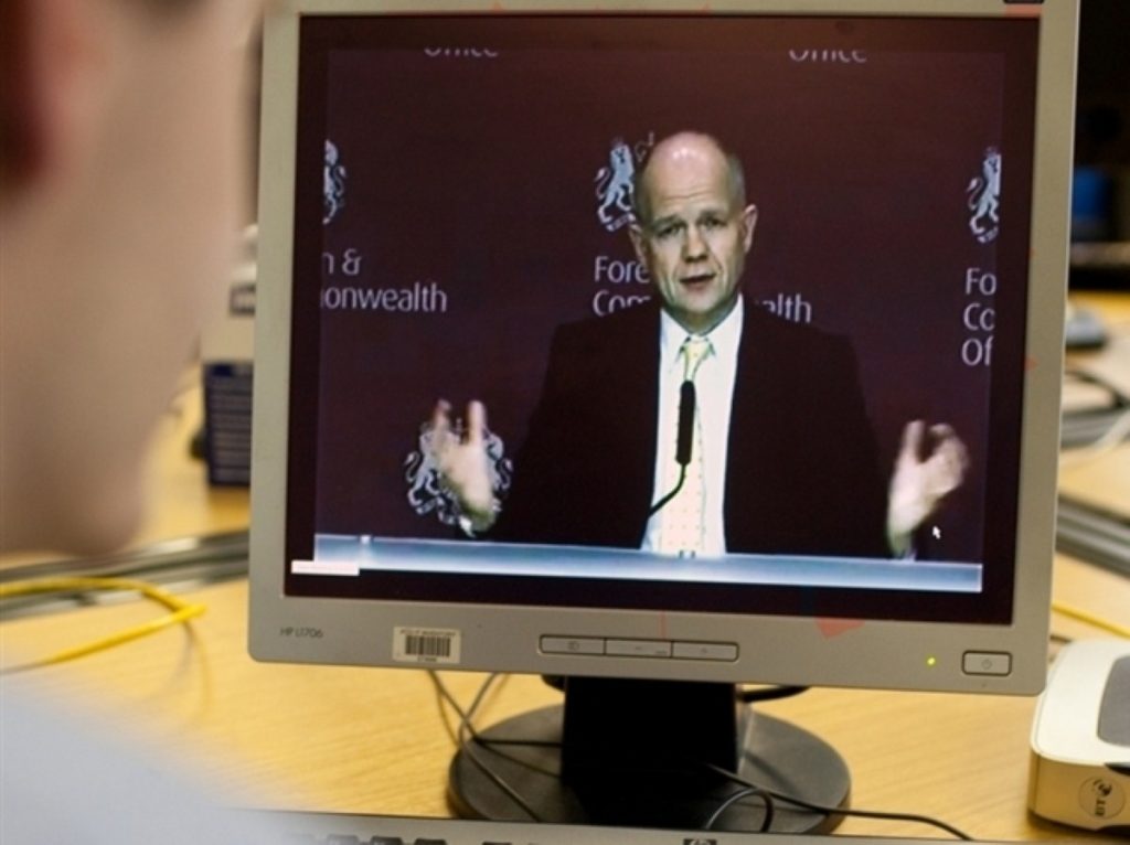 William Hague is heading to north Africa and the Middle East