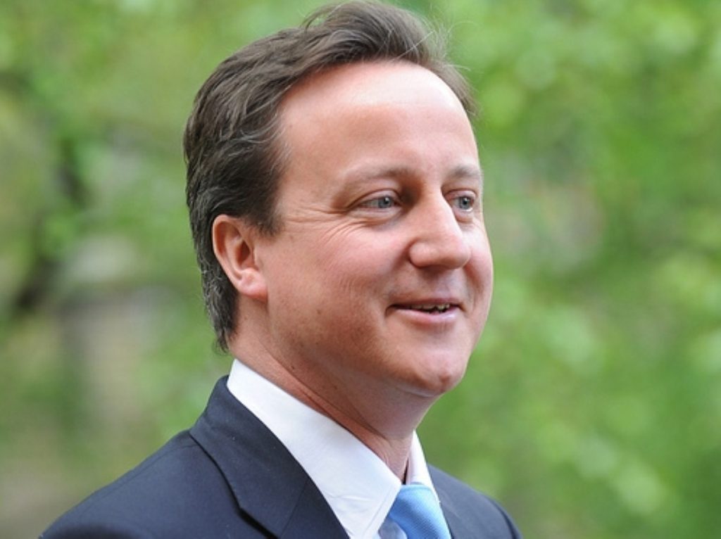 David Cameron visited first minister Carwyn Jones