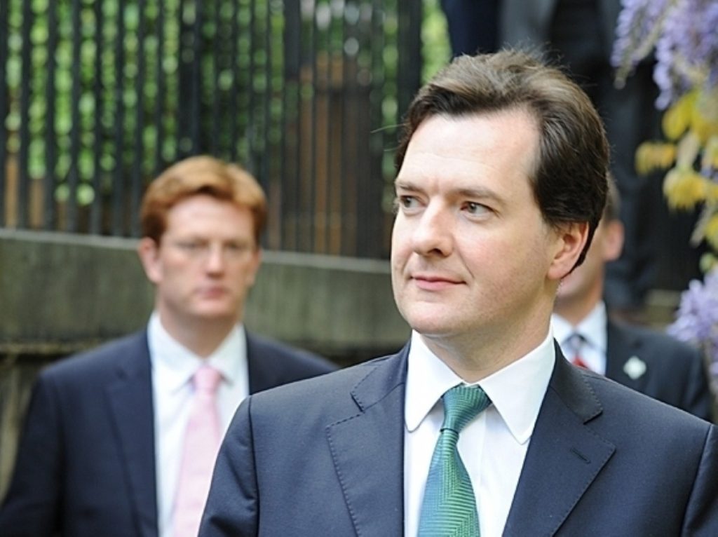 Alexander (l) is Osborne's new Treasury sidekick