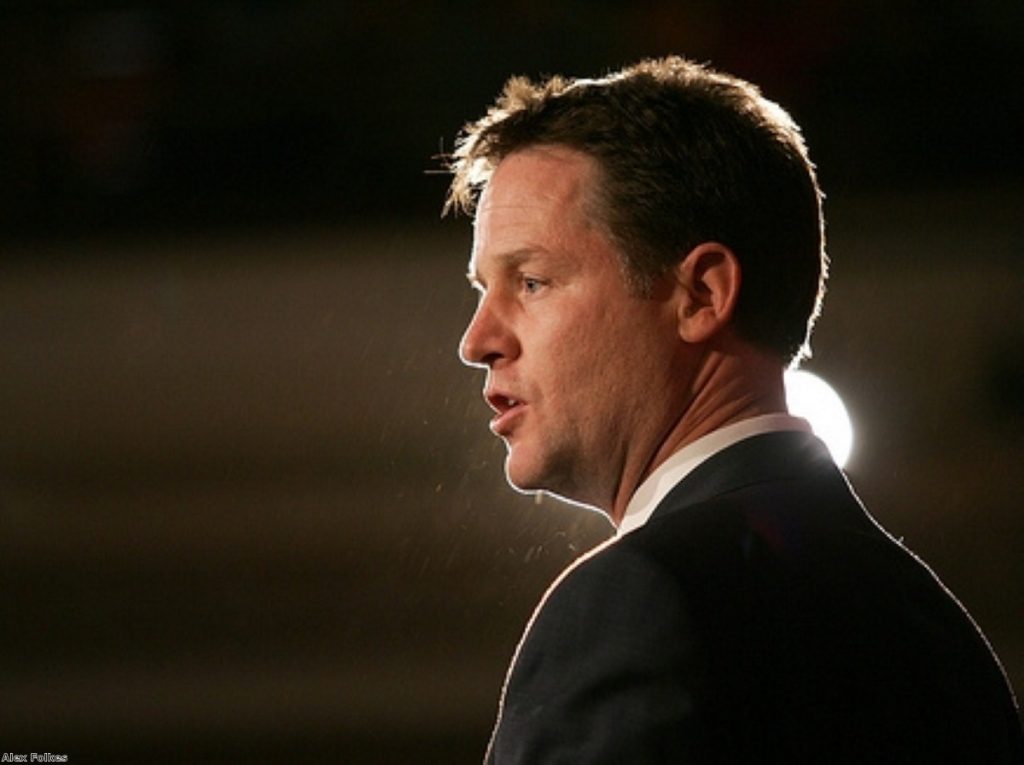 Nick Clegg is under fire this week