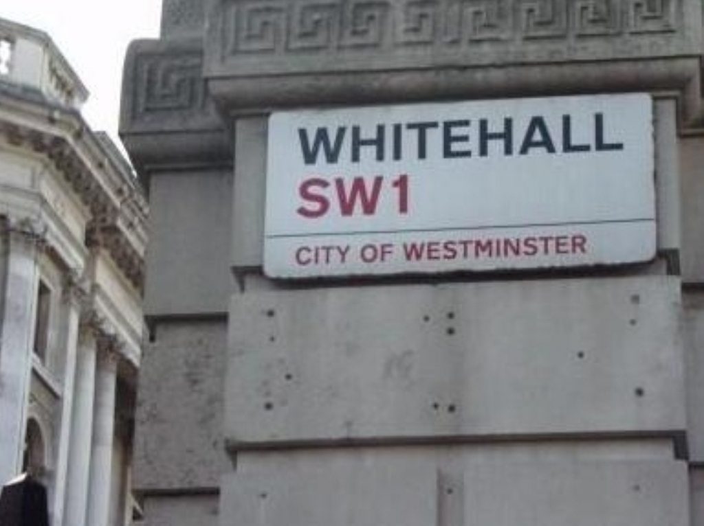 Whitehall transparency bid steps up a notch