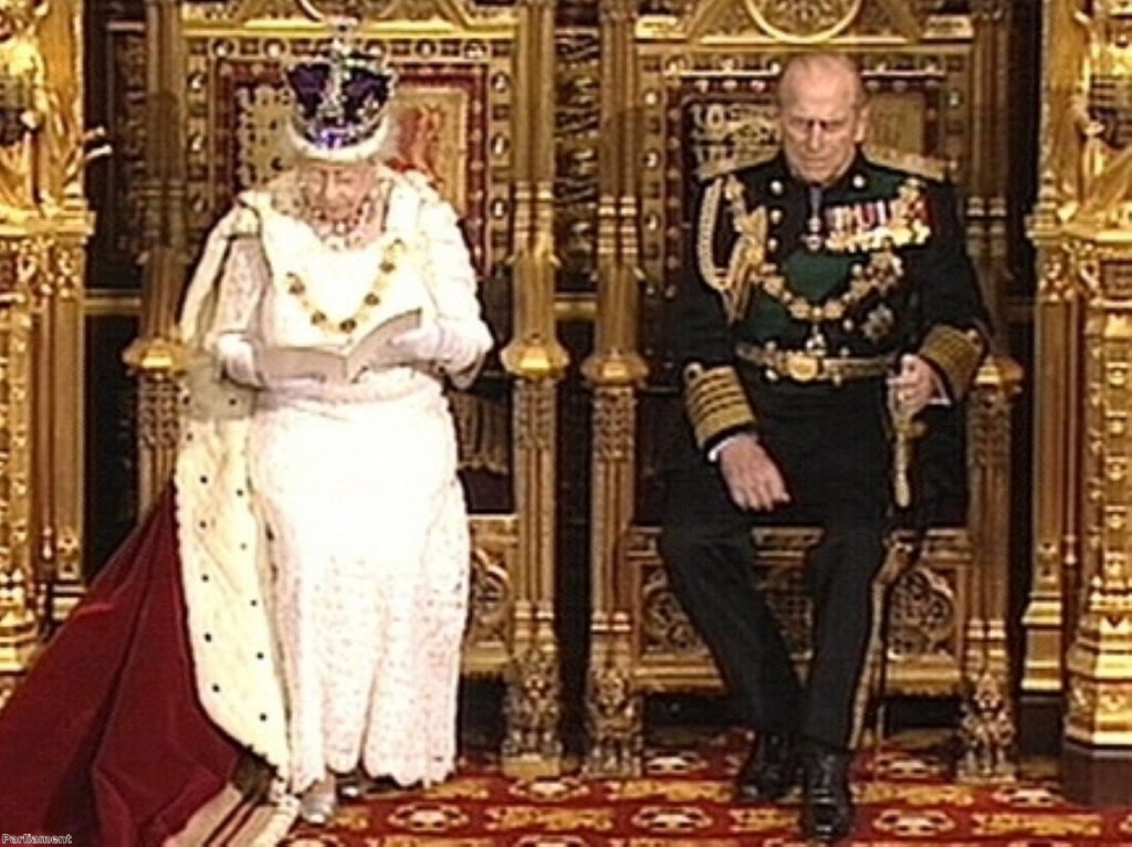 The first Queen's Speech of the coalition government