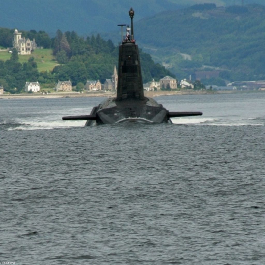 MoD has already ordered the steel for the next batch of Trident submarines