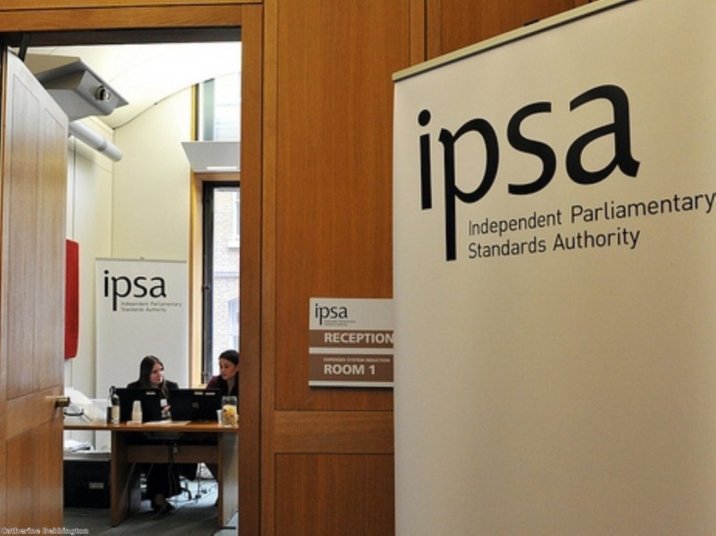 Expenses watchdog Ipsa's warm welcome for new MPs in parliament