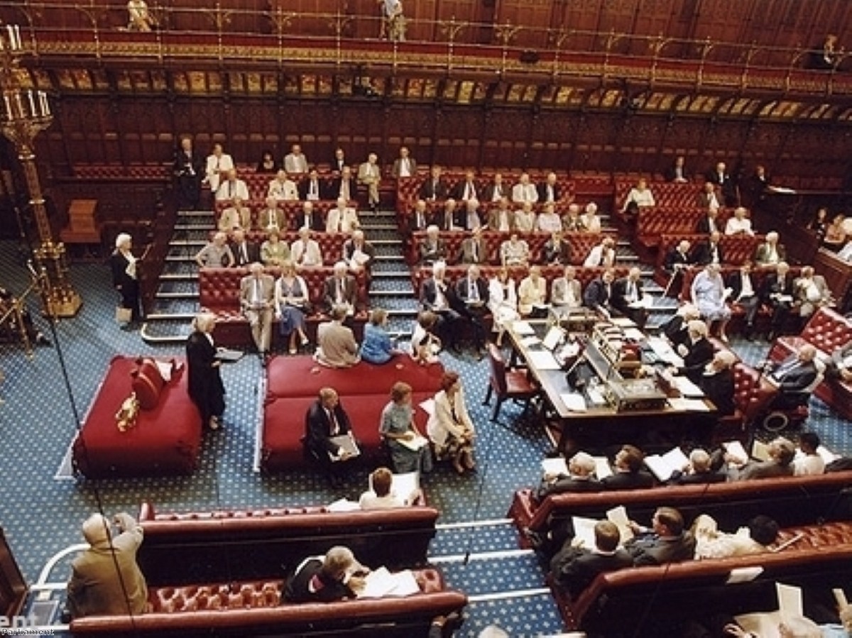 House of Lords aren't likely to accept the EU referendum bill. At all.