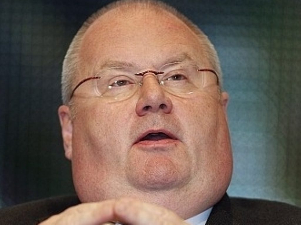 Eric Pickles is displeased with 