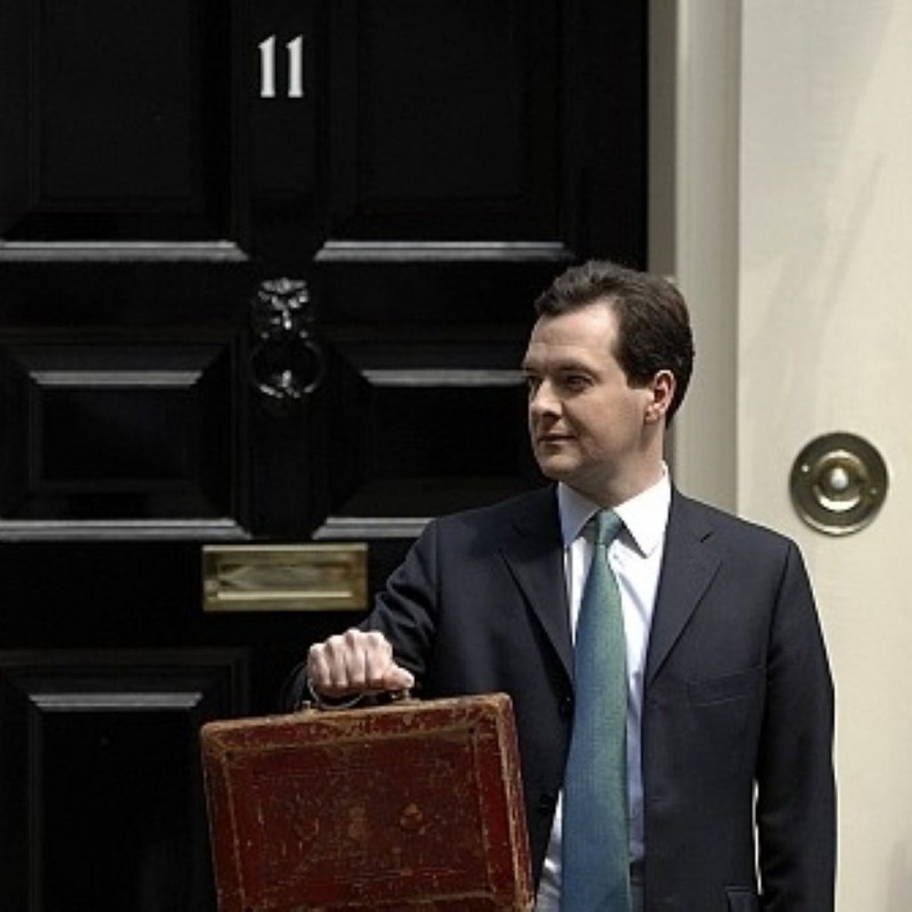 Relief for George Osborne ahead of next month