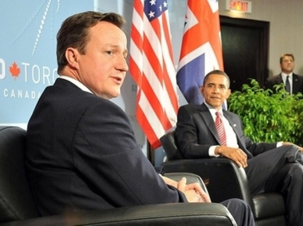 Cameron and Obama try to cement their relationship