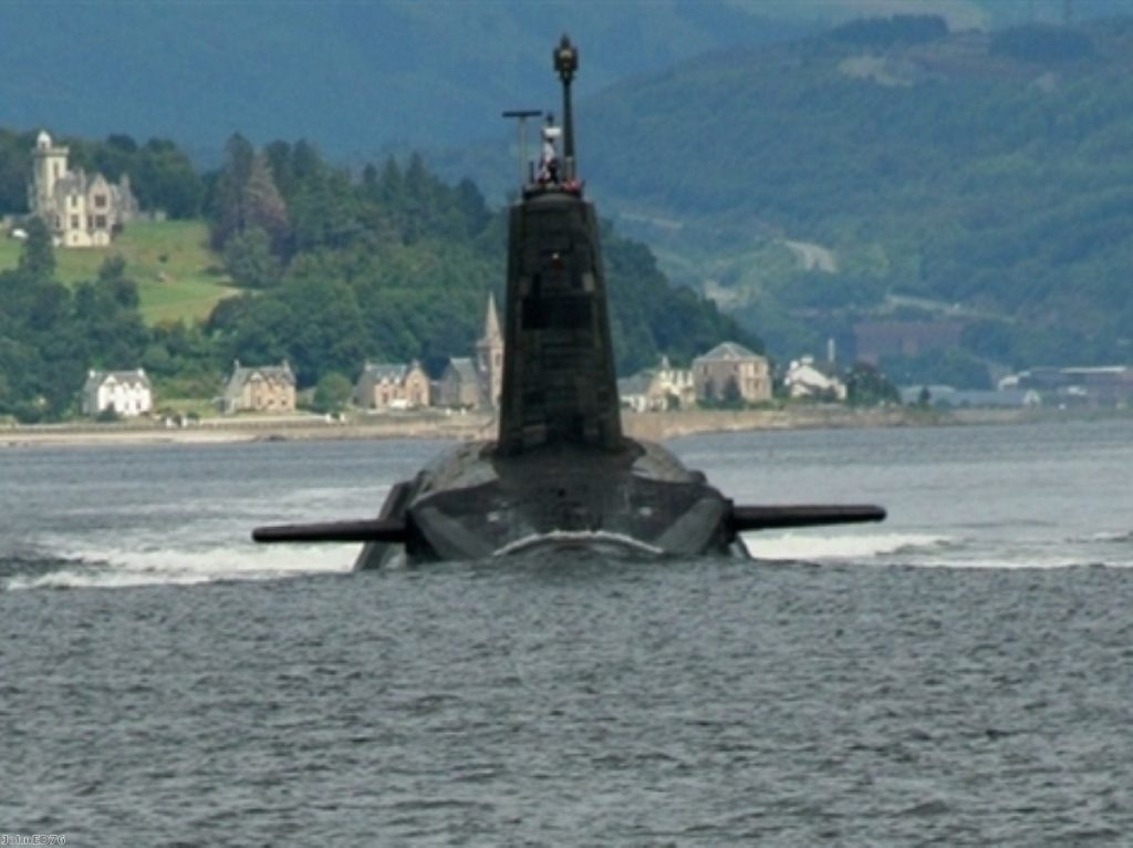 Britain's nuclear deterrent is delivered through four submarines
